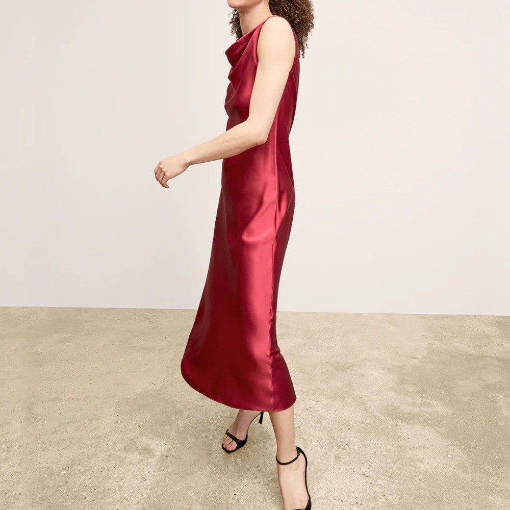 M.M.LaFleur The Priya Dress - Washable Silk Charmeuse